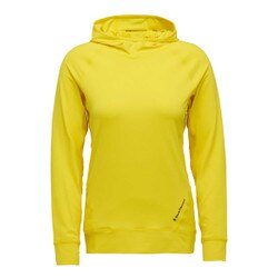 Black Diamond Alpenglow Hoody Women's in Clean Yellow